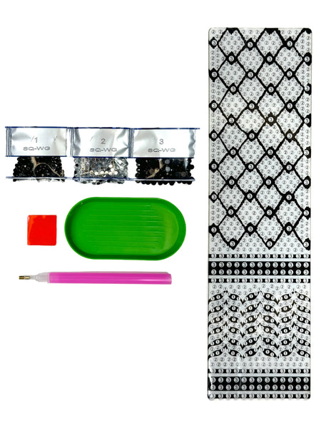 Kufiyyeh Acrylic Bookmark - Diamond Art Kit