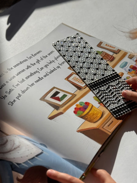 Kufiyyeh Acrylic Bookmark - Diamond Art Kit