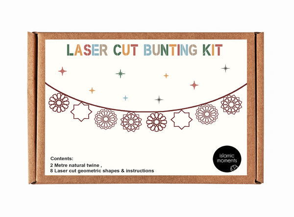 Laser Cut Hanging Ornaments Bunting Kit