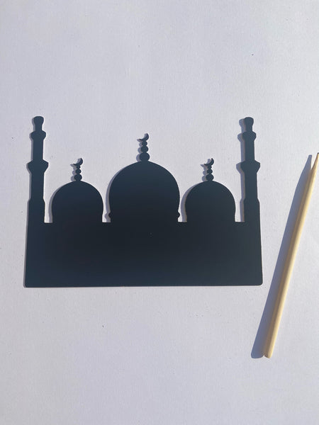 Masjid Scratch Art Fun