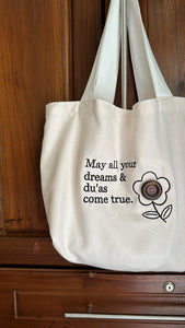 Dreams and Du’as Tote Bag