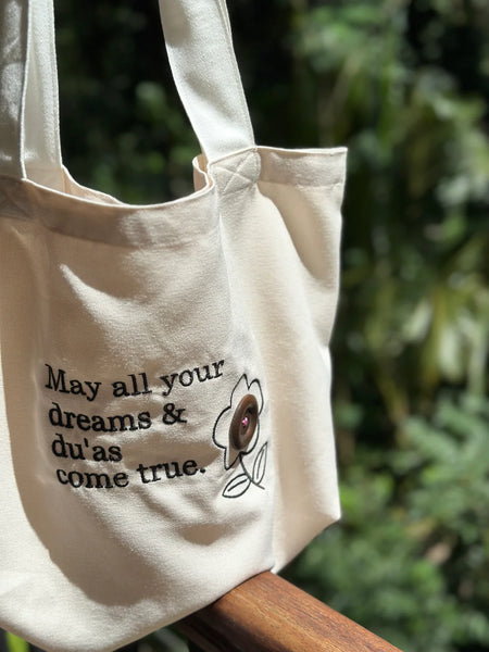 Dreams and Du’as Tote Bag