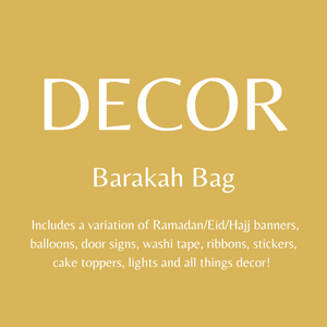 Decor Barakah Bag