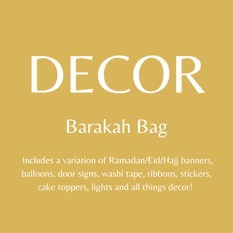 Decor Barakah Bag