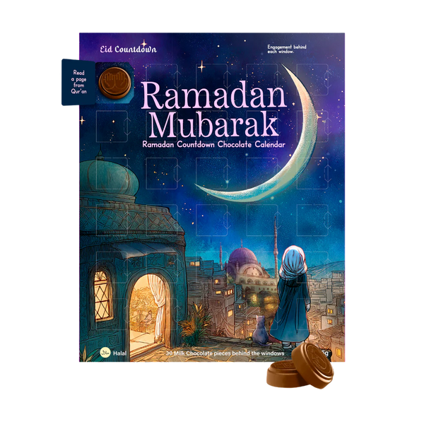 Ramadan Chocolate Countdown Calendar- Moon Theme