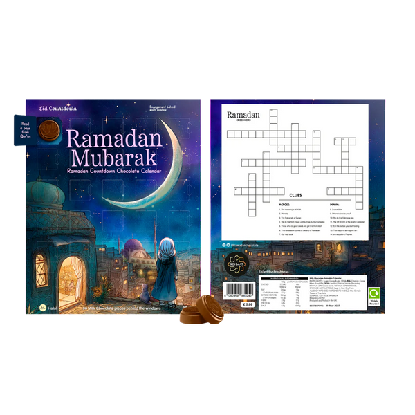 Ramadan Chocolate Countdown Calendar- Moon Theme