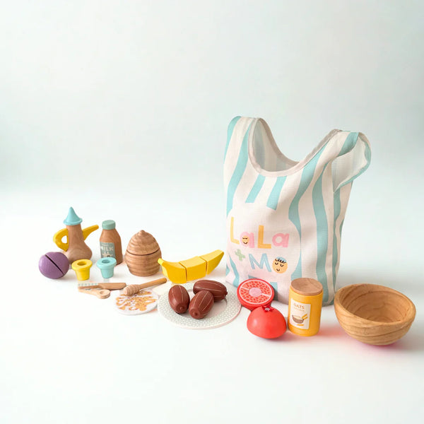 Eat the Sunnah Play Food Set with Shopping Bag