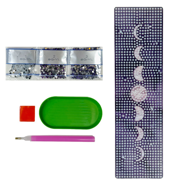 Moon Phases Acrylic Bookmark - Diamond Art Kit