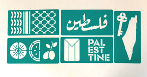Palestine Stencil Kit