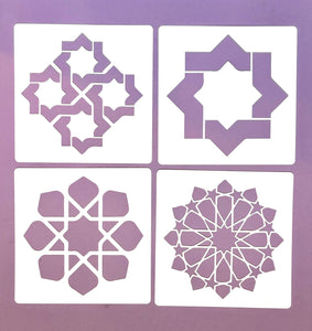 Islamic Star Stencils Kit