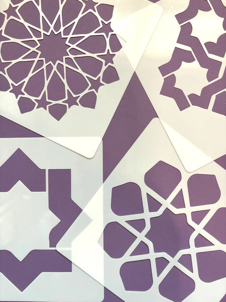 Islamic Star Stencils Kit