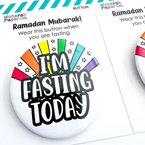 I am Fasting Pin
