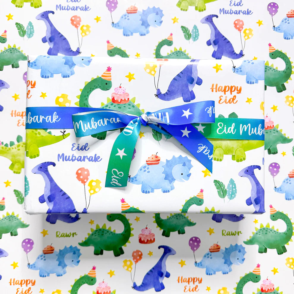 (For Local Pickup ONLY) Dino Eid Gift Wrap