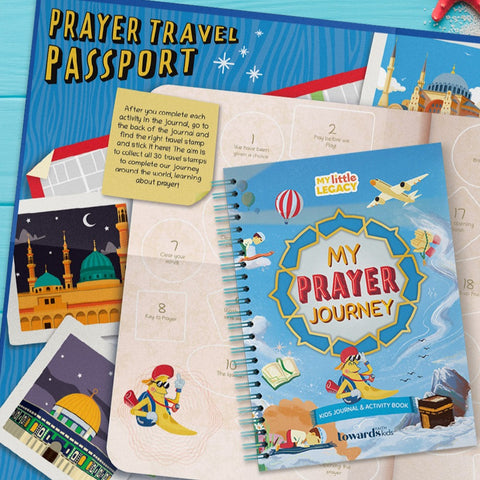 My Prayer Journey: Kids Salah Journal and Activity Book