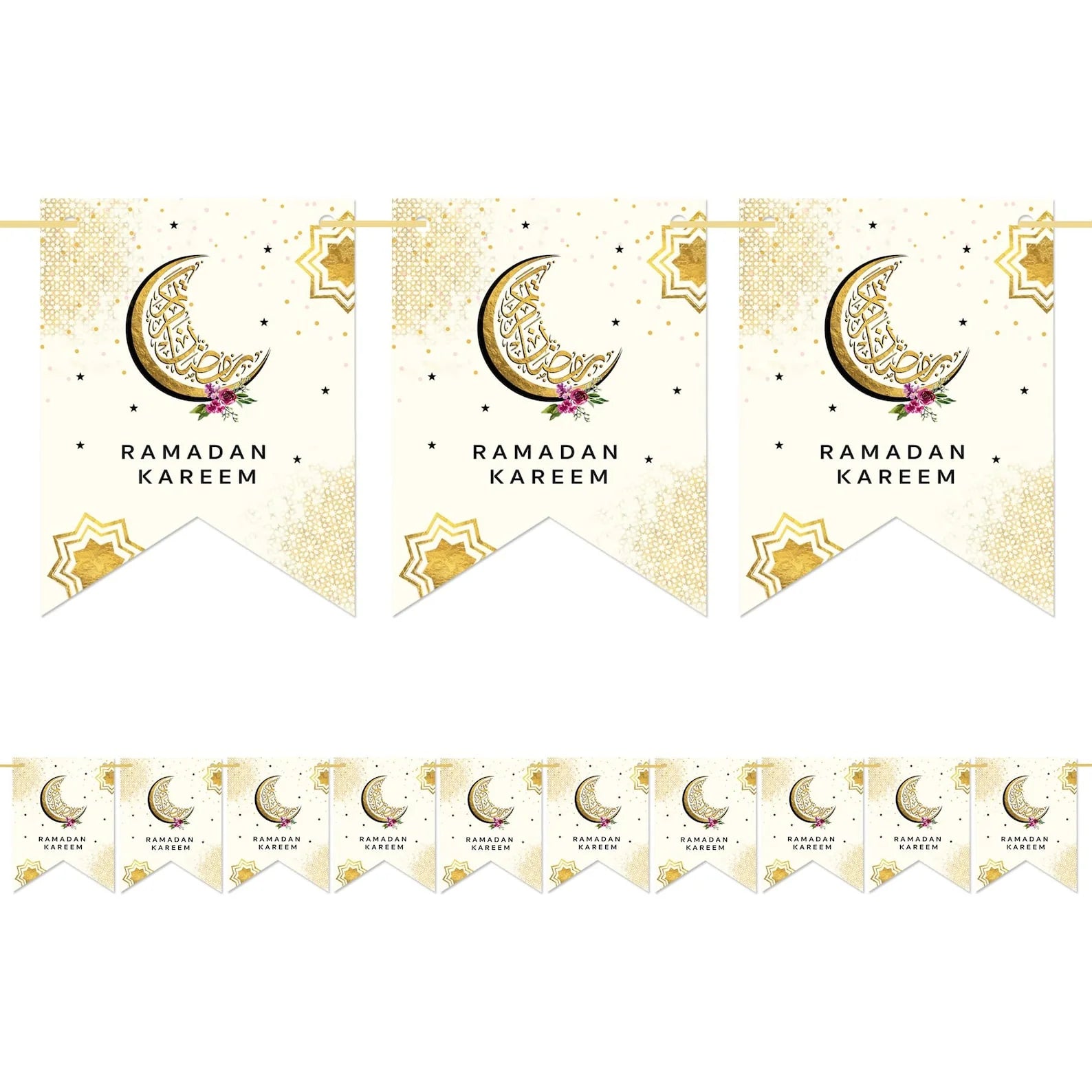 Ramadan Kareem Pennant Bunting