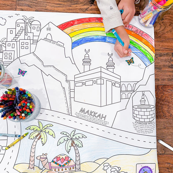 Coloring Poster Kit (3 coloring posters)