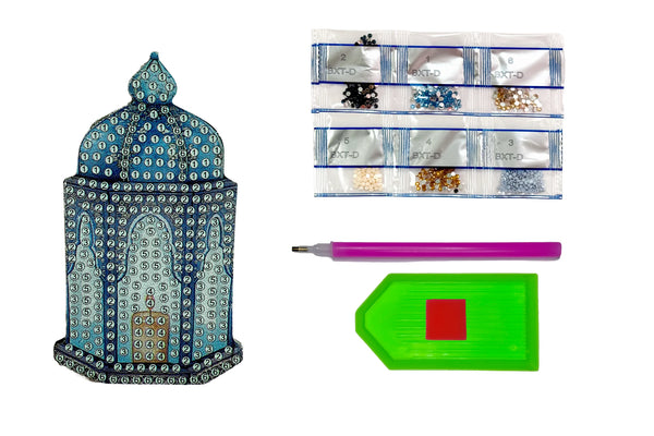 Ramadan Lantern Acrylic Magnet - Diamond Art Kit