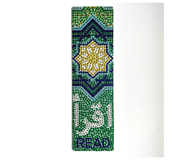 Iqra Acrylic Diamond Paint by Number Bookmark