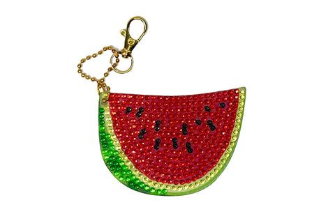 Watermelon Acrylic Keychain - Diamond Art Kit