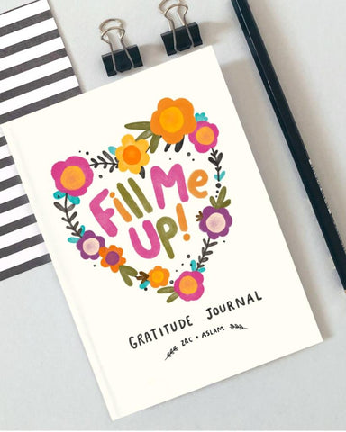 Fill Me Up Gratitude Journal