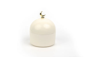 Moon Dome Jar- White Chocolate (Gold/Silver Moon)