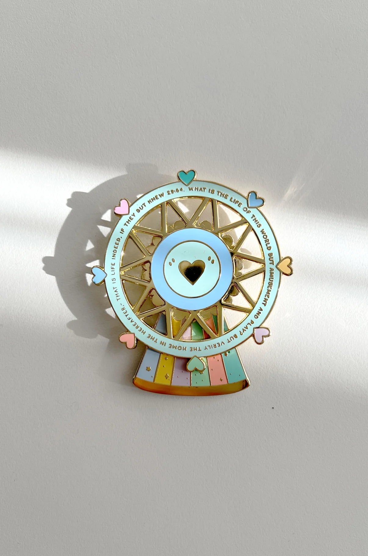 Blue Ferris Wheel Magnet