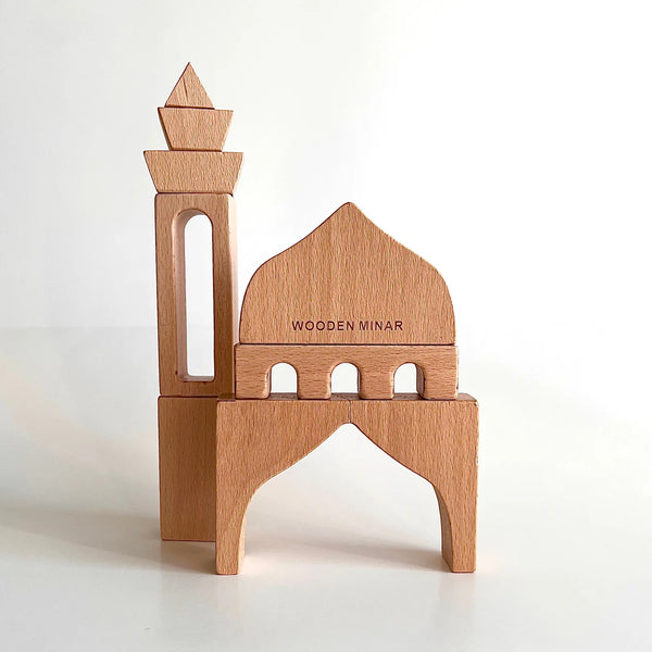 Wooden Masjid Building Blocks