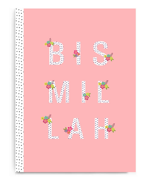 Bismillah Blush Notebook