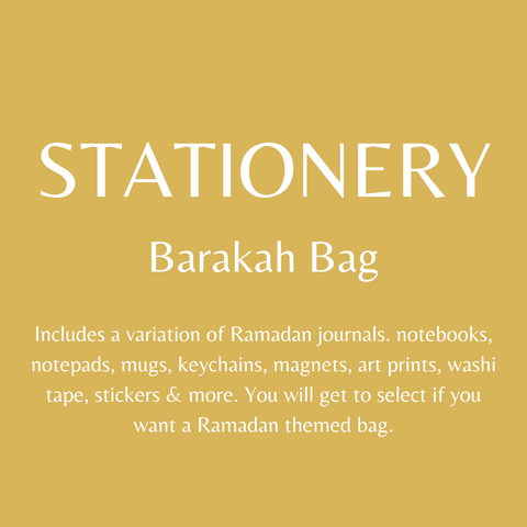 Stationery Barakah Bag