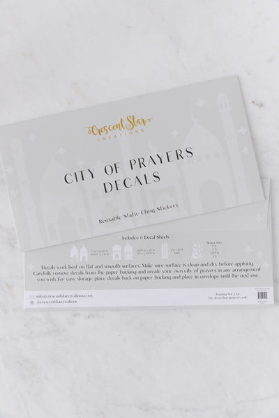 City of Prayer Decals