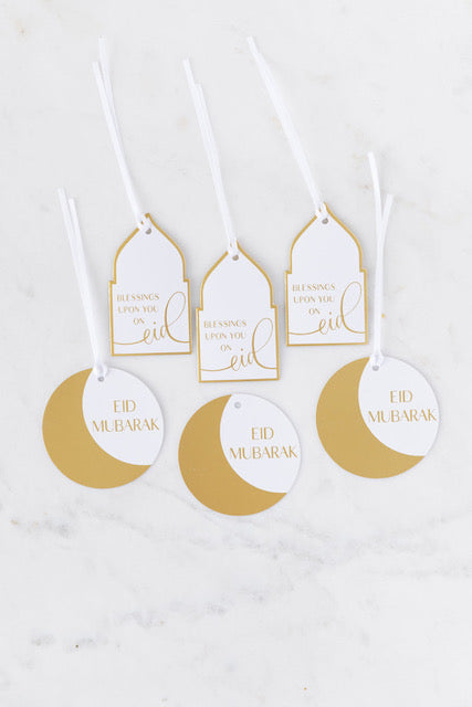 Eid Blessings Gift Tags