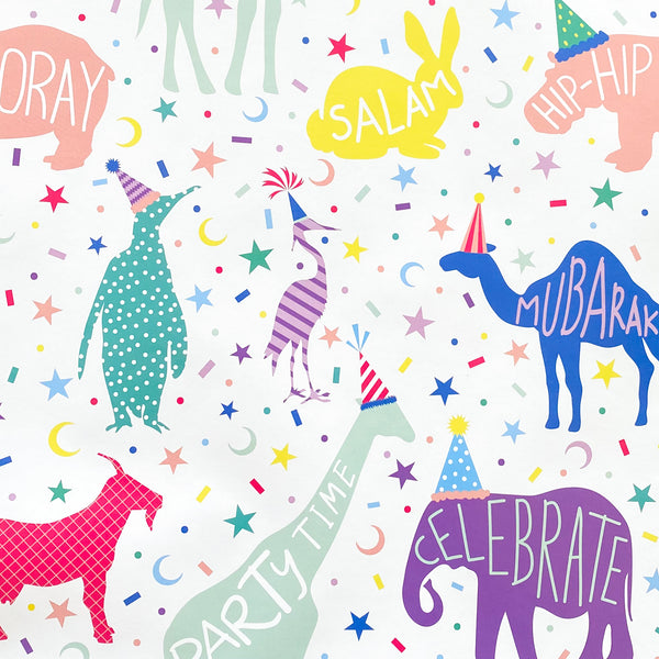 (For Local Pickup ONLY) Party Animal Gift Wrap