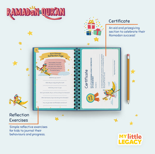 My Little Legacy: Ramadan & Quran Kids Journal & Activity Book