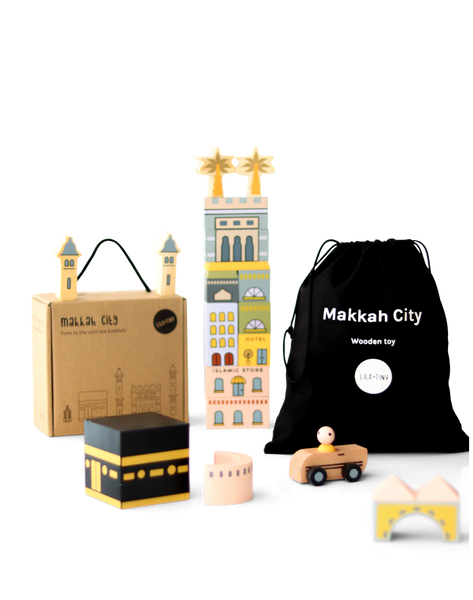 Makkah City Wooden Set