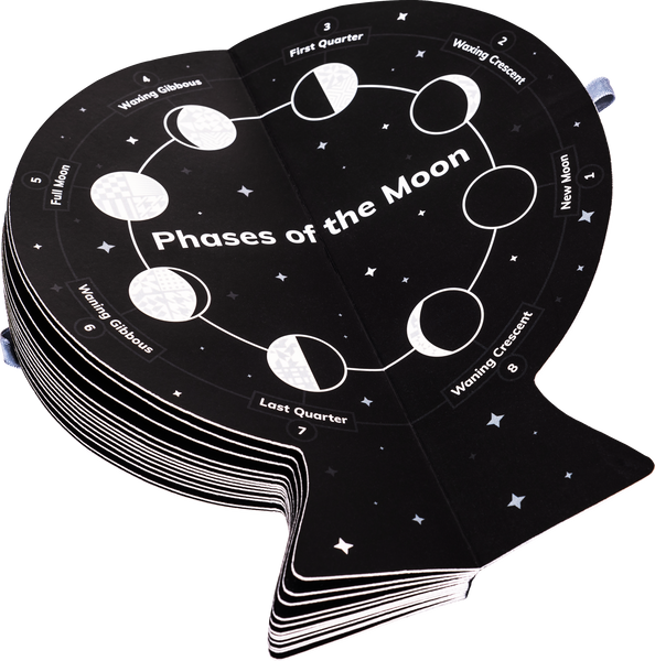 Phases of the Moon- A Tie-Back, Glow in the Dark Book