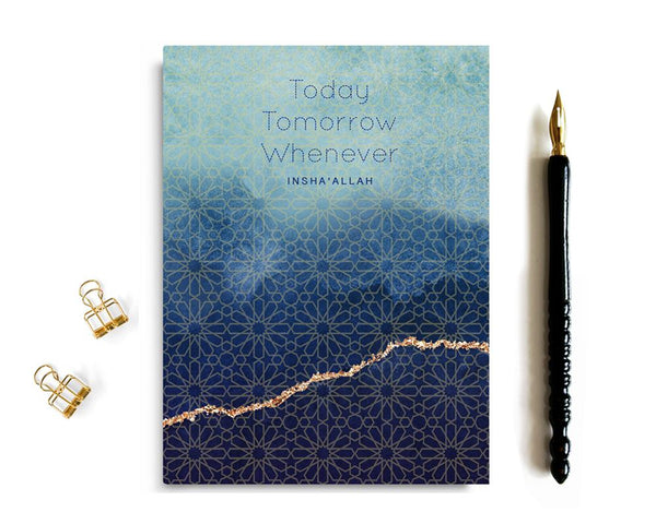 Today, Tomorrow InshaAllah Notebook