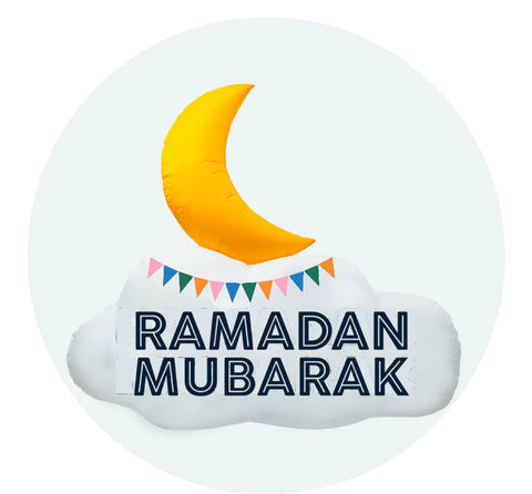 Reversible Ramadan/Eid Crescent Inflatable