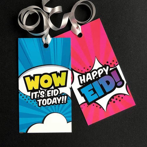 Super Muslims Gift Tags