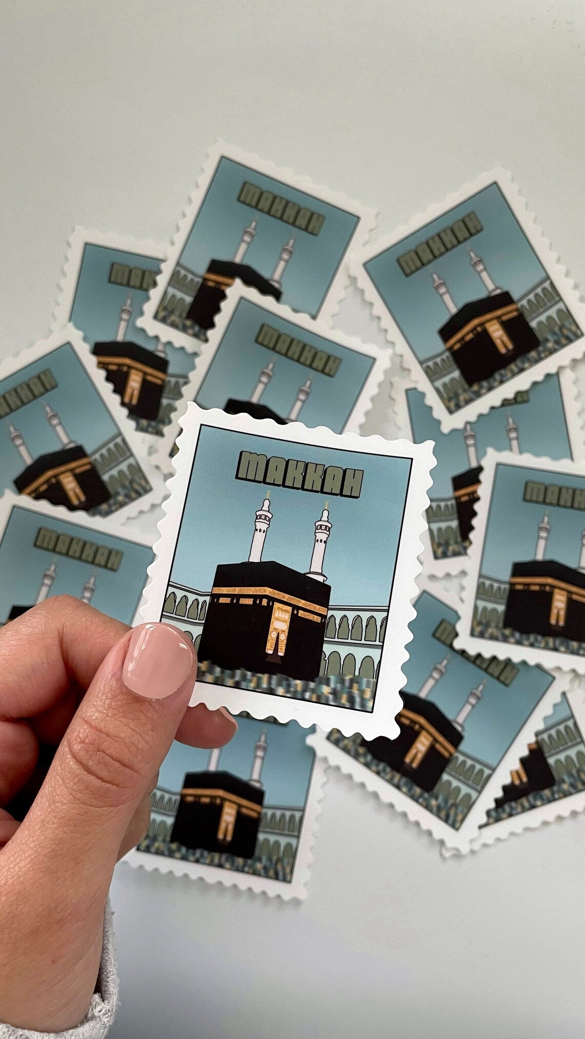 Makkah Stamp Sticker
