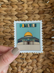 Palestine Stamp Sticker