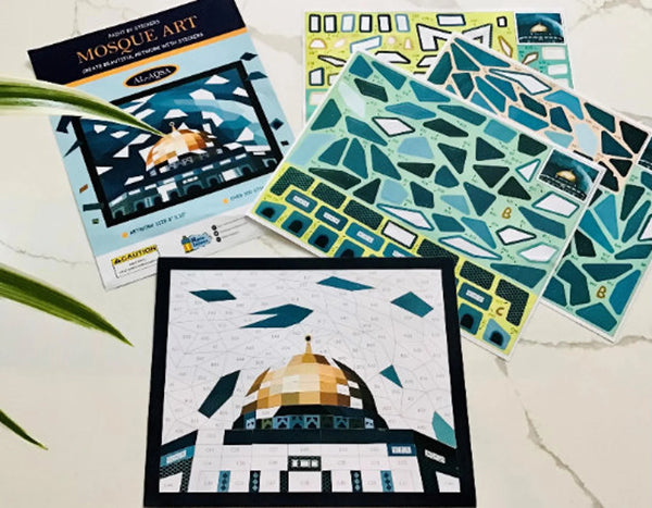 Masjid Al Aqsa Sticker Art Activity