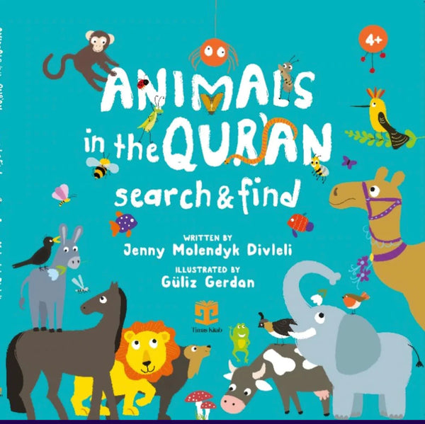 Animals in the Quran: Search and Find Book