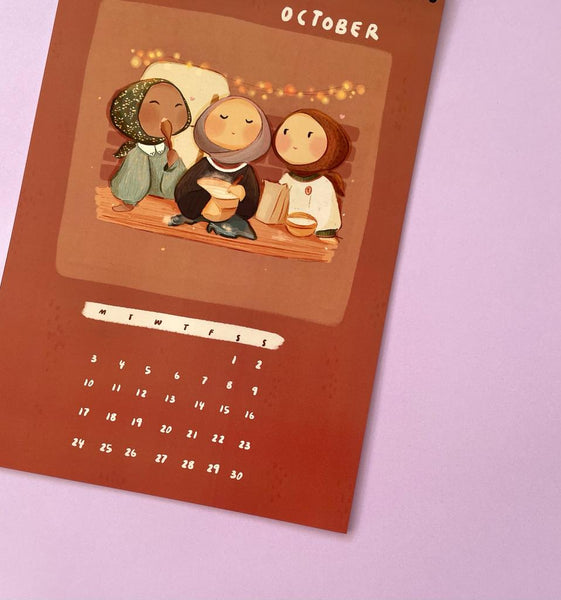 2022 Calendar by Idotdoddle