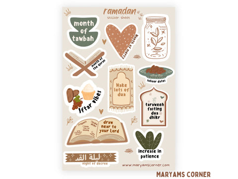 Ramadan Ready Stickers
