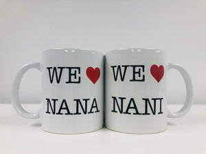 Nana/Nani Mug Set