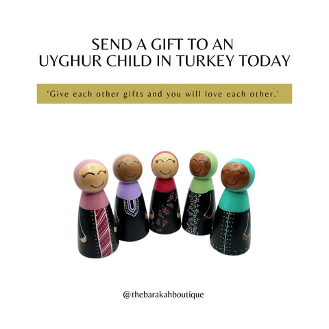 Gifts for Uyghur Children in Turkey
